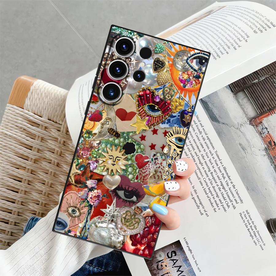 Samsung Galaxy S24 - Cover per Telefono con Motivo Semplice