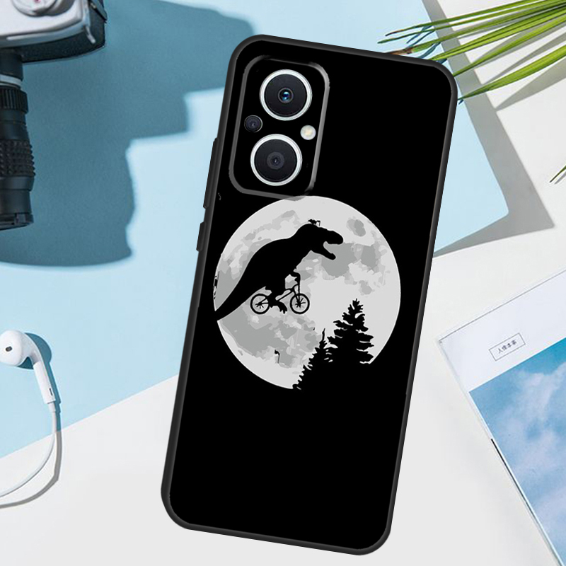 Custodia a tema draghi e dinos - Oppo Reno 12 recensione e prezzo