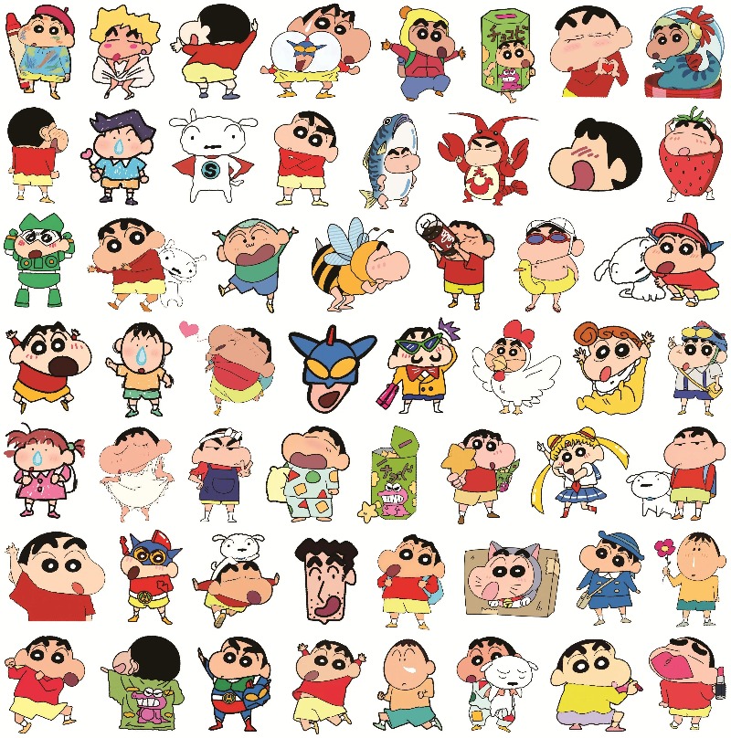 100 adesivi di Crayon Shin Cha - Tablet Cute Accessories recensione e prezzo
